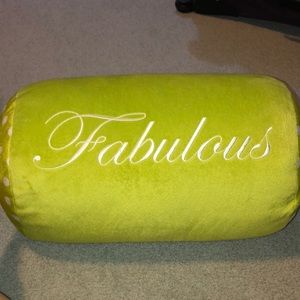 “Fabulous” Decorative Pillow